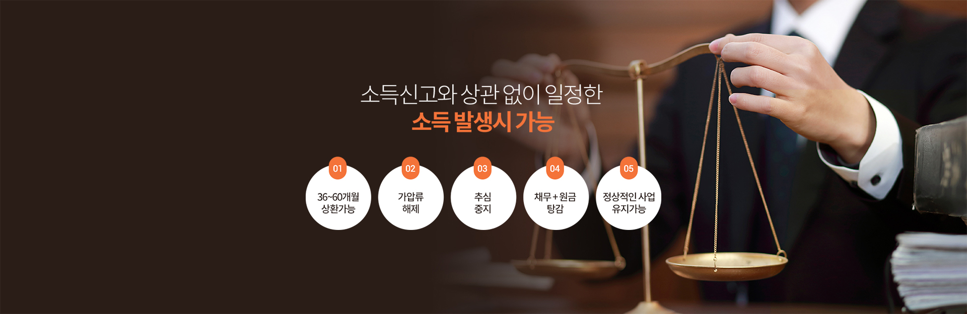 소득신고와 상관없이 일정한 소득발생시 가능